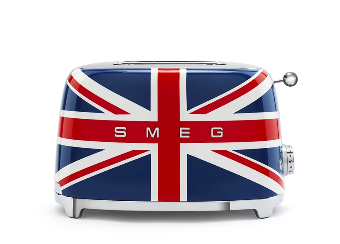 توستر 2 اسلایس نان اسمگ TSF01 پرچم بریتانیا - SMEG